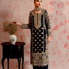 Rtc 5782 Faux Gorgette Thread With Sequnce With Lace Broder Top With Pant Dupatta Bulk Orders In India